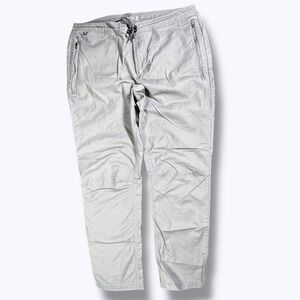 Roark Layover Travel Pants Men 38 Gray Green Hiking Athleisure Adventure Stretch